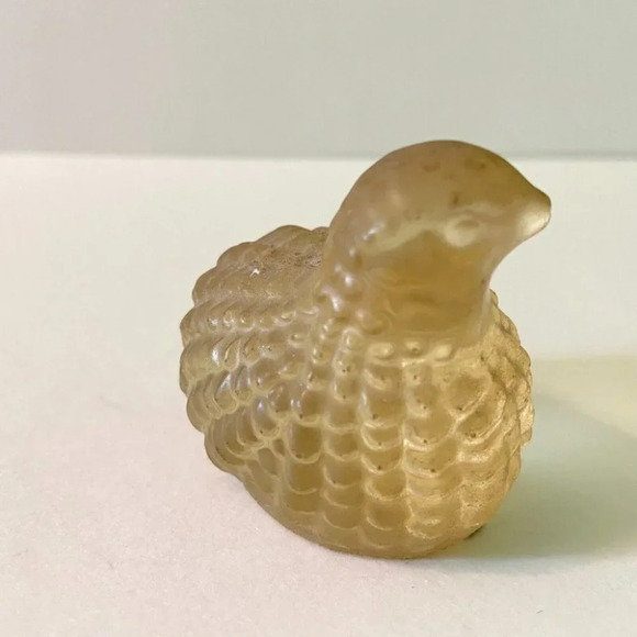 Vintage Small Quail  Bird Resin Figurine 2" Tall - Picture 4 of 11